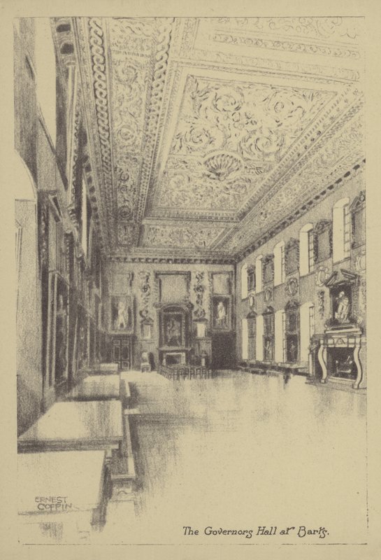 Governors Hall v Barts od Ernest Coffin