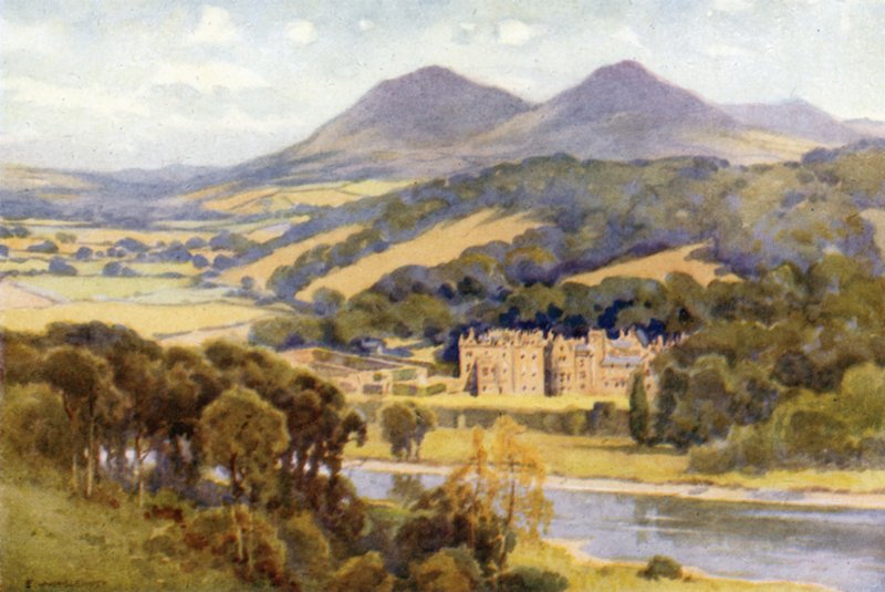 Abbotsford (barevné lito) od Ernest William Haslehust