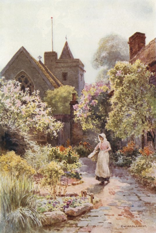 Chladící kostel (barva lito) od Ernest William Haslehust