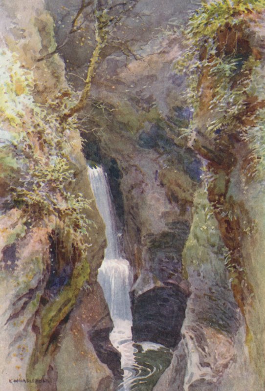 Lydford Gorge (barevní členové) od Ernest William Haslehust