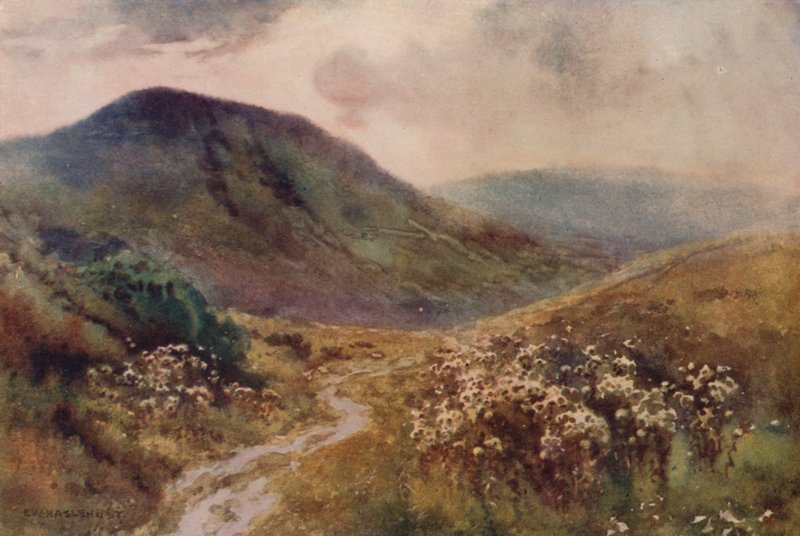 Mam Tor (barevné lito) od Ernest William Haslehust