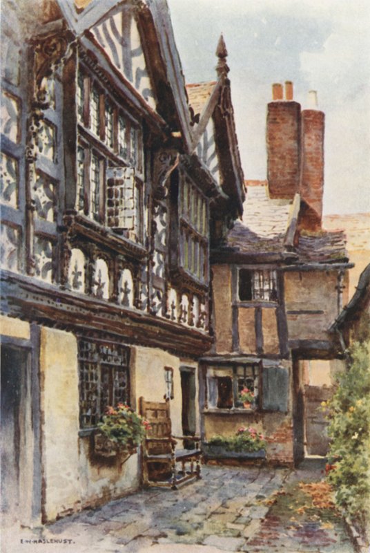 Stanley Palace (barevné lito) od Ernest William Haslehust