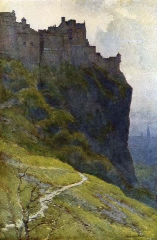 Hrad (barva lito) od Ernest William Haslehust