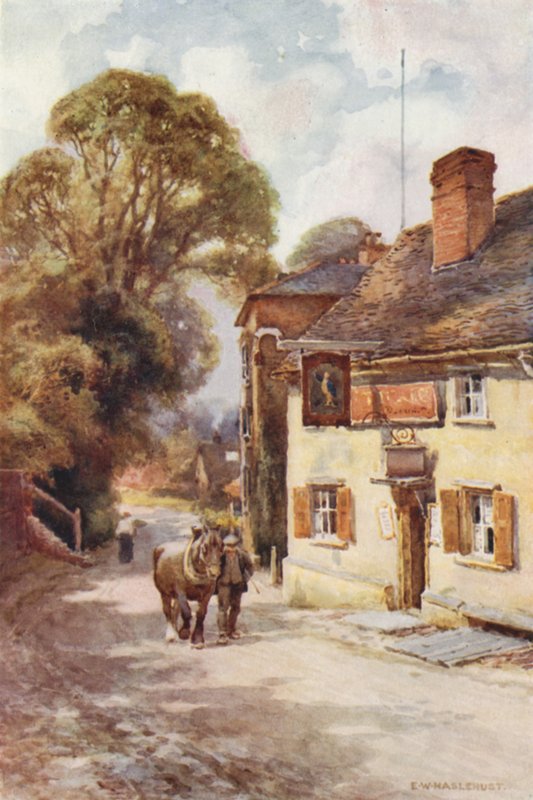 Kožená láhev, Cobham (barva lito) od Ernest William Haslehust