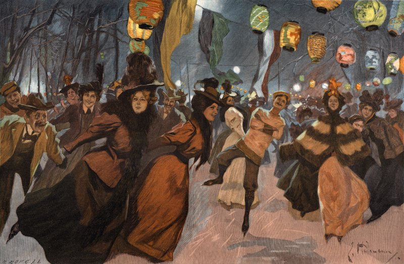 Karneval na ledě od Ernst Heilemann