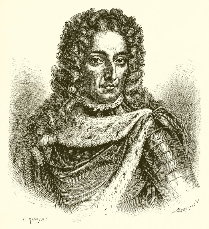Vilém z Nassau, princ Oranžský od Etienne Antoine Eugene Ronjat