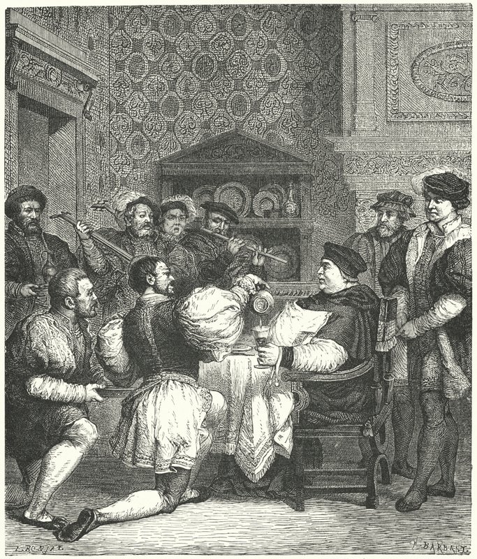 Kardinál Wolsey se baví doma od Etienne after Ronjat