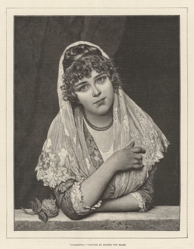 Fiammetta od Eugen von Blaas