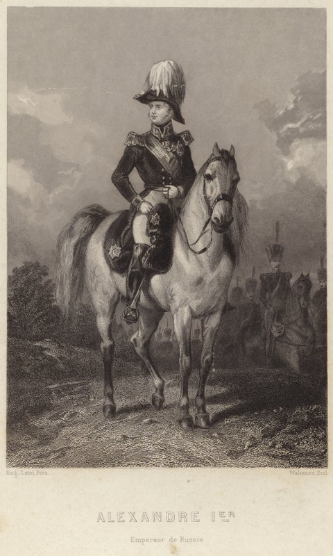 Alexandr I. Ruský od Eugene Louis Lami