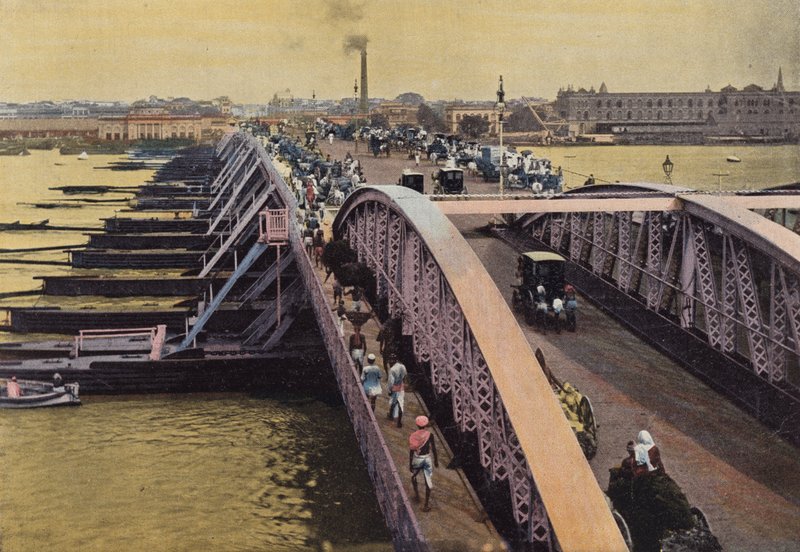 Kalkata, Pont Sur LHougly od European Photographer