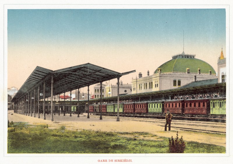 Gare De Sirkiedji (barevná fotografie) od European Photographer
