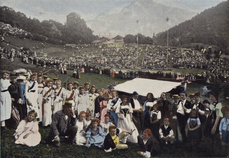 Interlaken, Fete Alpine od European Photographer