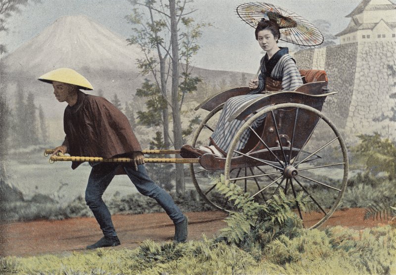 La Inrikischa, Auto Z Japonska od European Photographer
