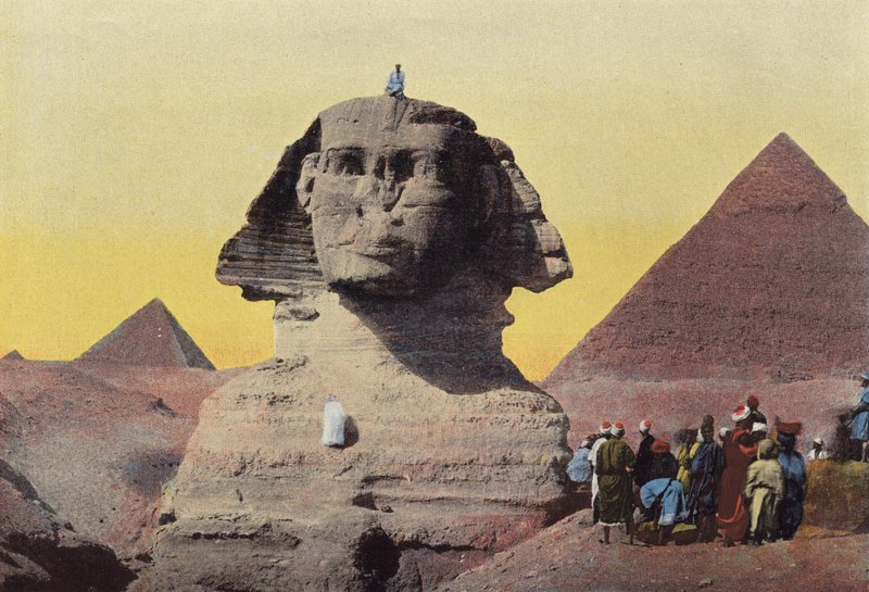 Sfinga A Pyramidy od European Photographer