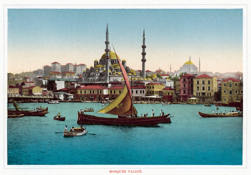 Mosquee Valide (barevná fotografie) od European Photographer