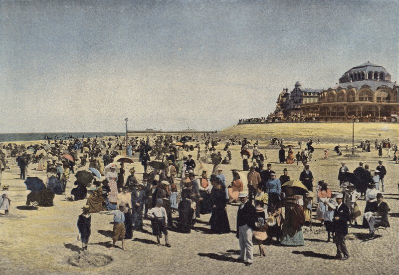 Ostende, Pláž A Kasino od European Photographer