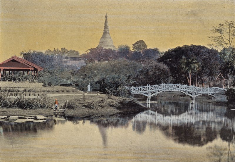 Rangoon, Jardin Public od European Photographer
