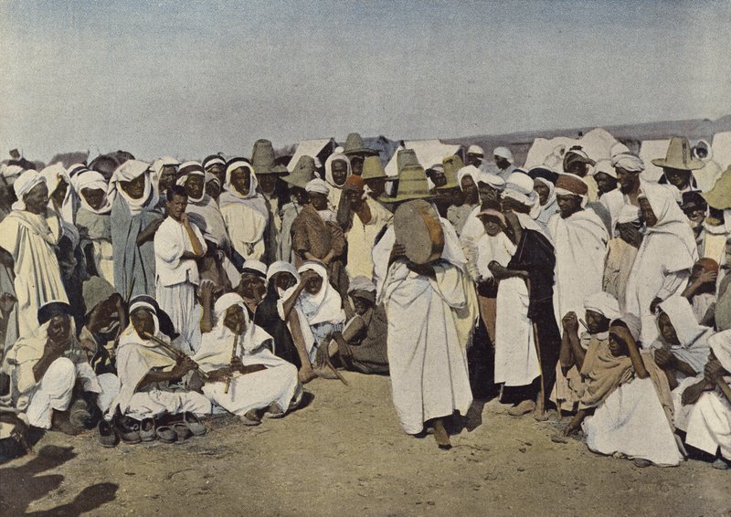 Arabský čaroděj, krotitel hadů od European Photographer