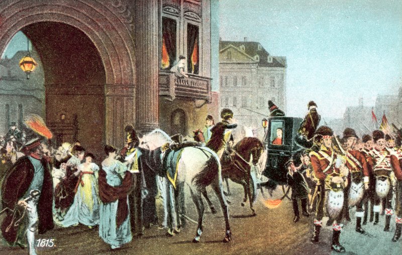 1815, 16. června 1815, konec plesu od European School