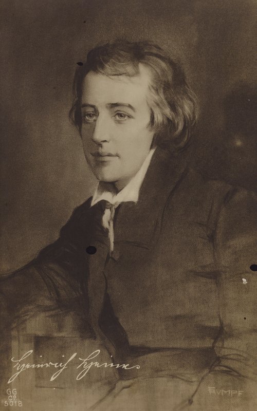 Heinrich Heine, německý básník a esejista, c1820 od European School