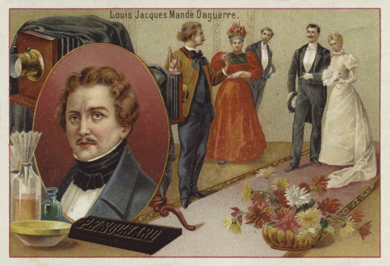 Louis Daguerre, francouzský průkopník fotografie od European School