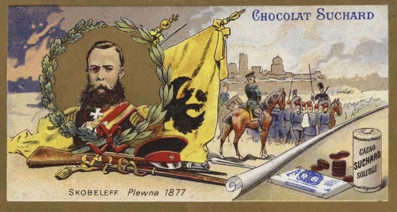 Michail Skobelev a obležení Plevny, rusko-turecká válka, 1877 od European School
