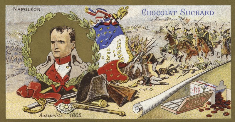 Napoleon Bonaparte a bitva u Slavkova, Rakousko, 1805 od European School