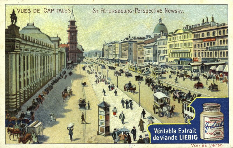 Něvský prospekt, Petrohrad od European School