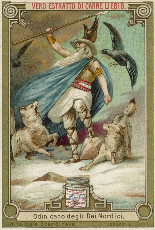 Odin, náčelník severských bohů od European School