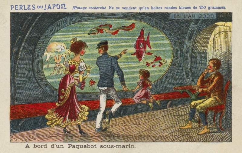 Na palubě podvodní lodi v roce 2000 od European School