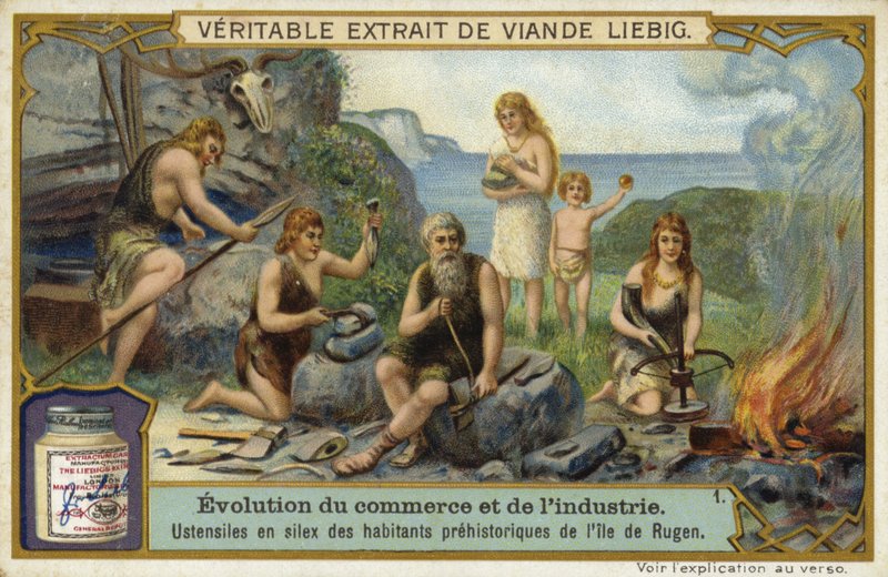 Prehistorická výroba pazourkových nástrojů na ostrově Rujána od European School