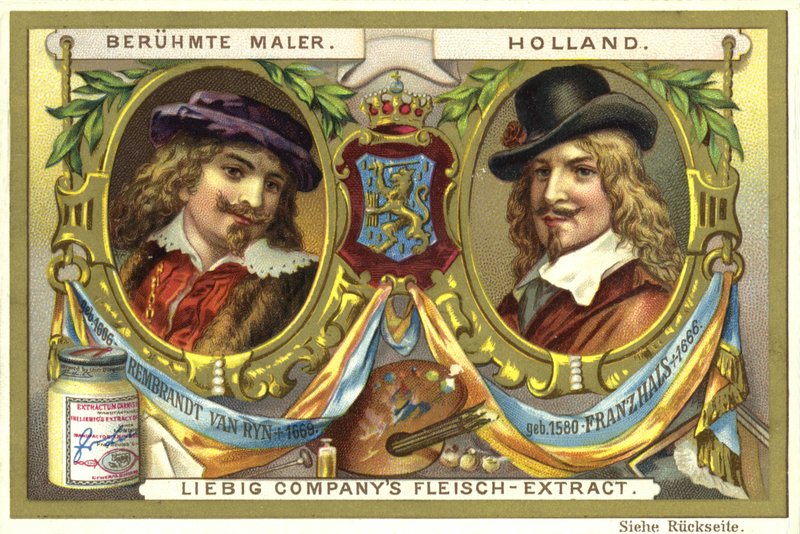 Rembrandt van Rijn a Frans Hals, nizozemští umělci od European School