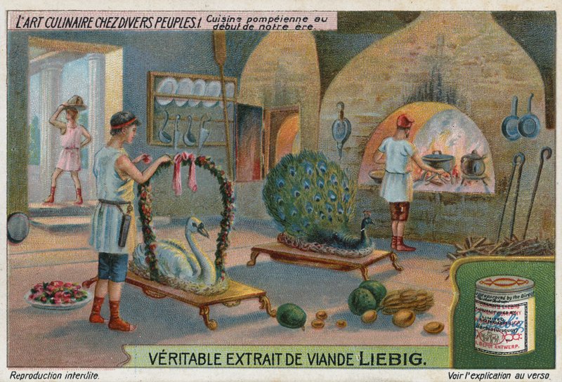 Římská kuchyně v Pompejích od European School
