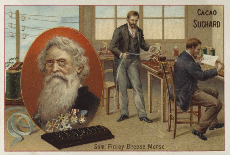 Samuel Morse, americký vynálezce a průkopník telegrafie od European School