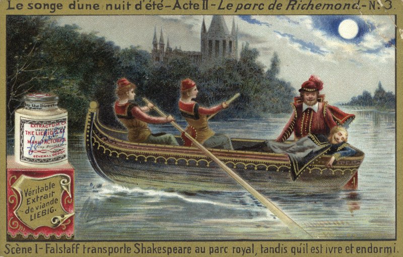 Scéna ze Sen noci svatojánské, opery Ambroise Thomase od European School