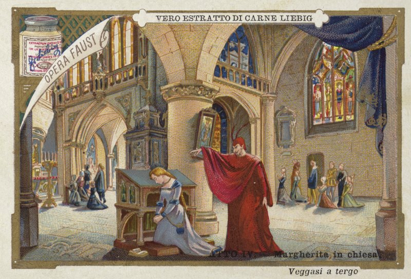 Scéna z Fausta, opery Charlese Gounoda od European School