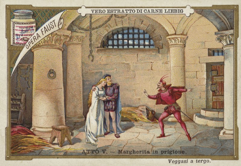 Scéna z Fausta, opery Charlese Gounoda od European School