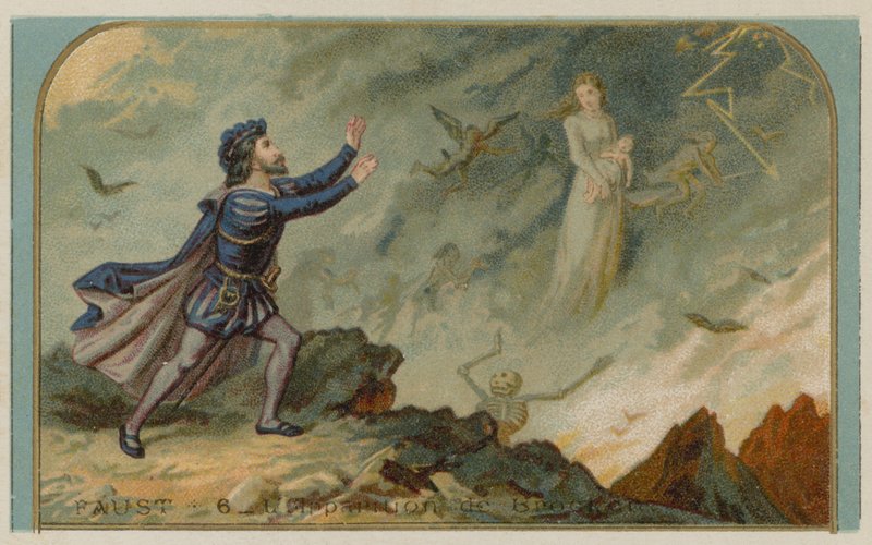 Scéna z Fausta: zjevení Brockenů od European School
