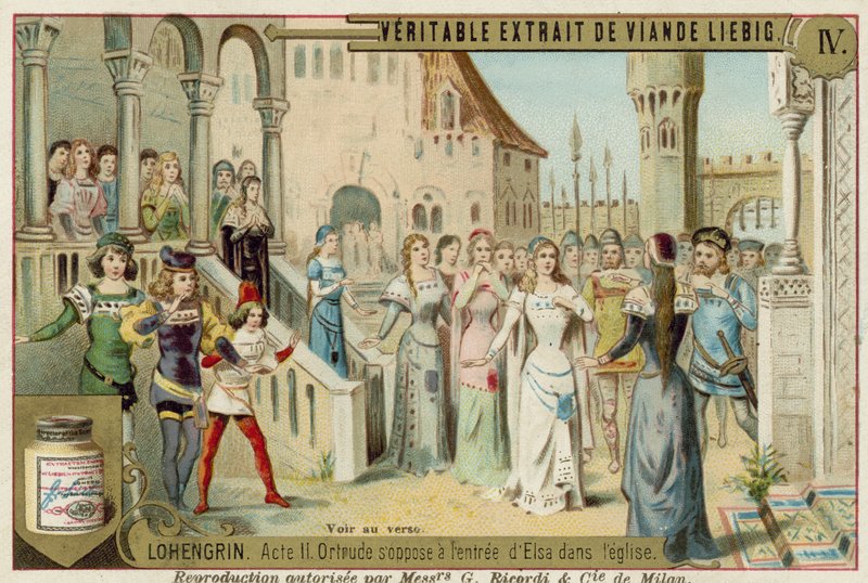 Scéna z opery Richarda Wagnera Lohengrin od European School