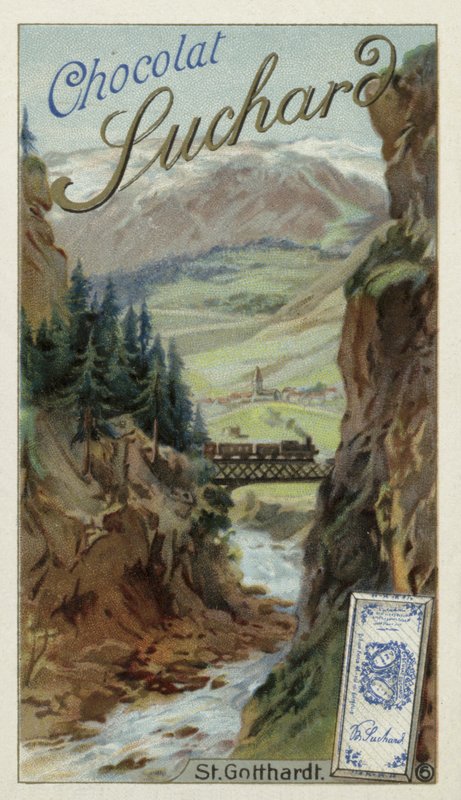 Železnice St Gotthard, Švýcarsko od European School