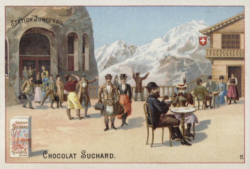 Stanice Jungfrau, Švýcarsko od European School