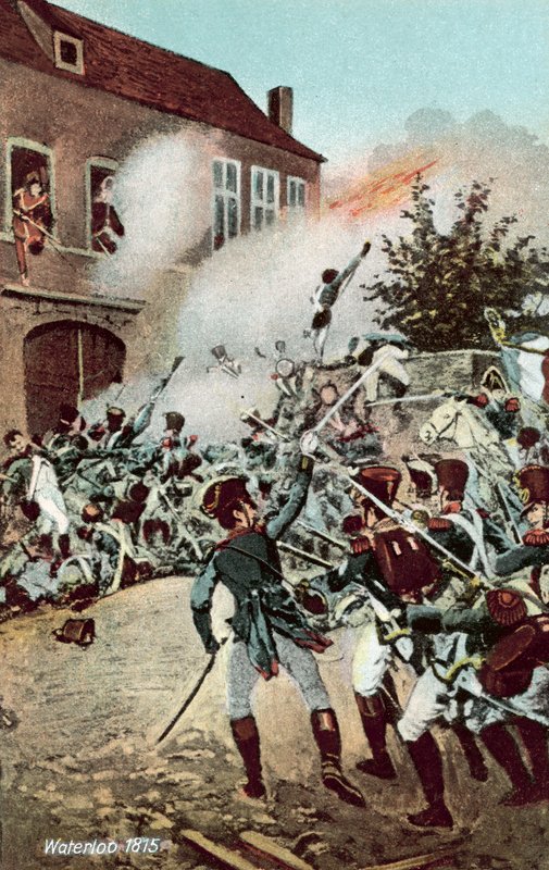 Waterloo 1815, útok na farmu Hougoumont od European School