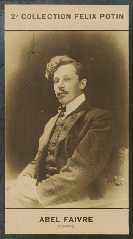 Abel Faivre, malíř (čb foto) od European Photographer