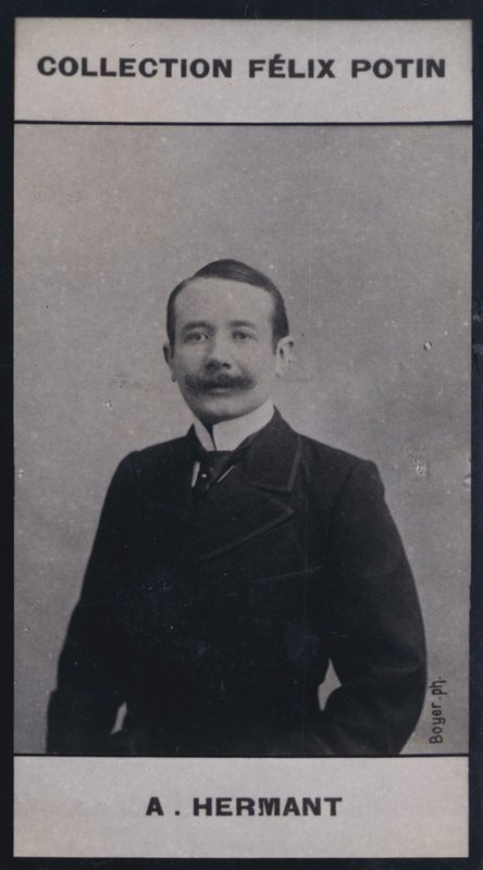 Abel Hermant (1862) (černobílá fotografie) od European Photographer