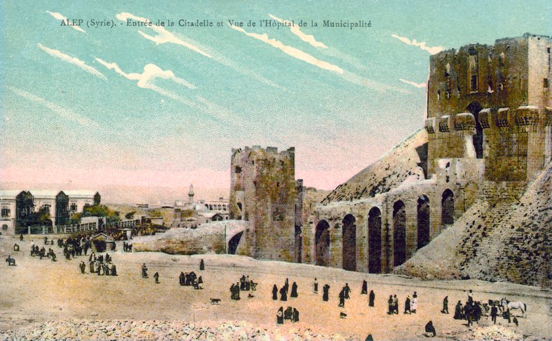 Aleppo, Sýrie, Citadela, Nemocnice od European Photographer