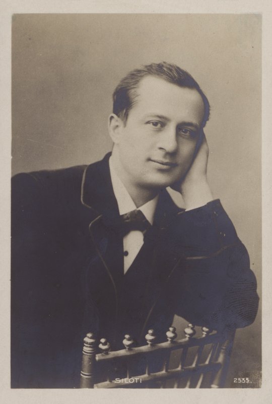 Alexander Siloti , ruský pianista, dirigent a skladatel. od European Photographer
