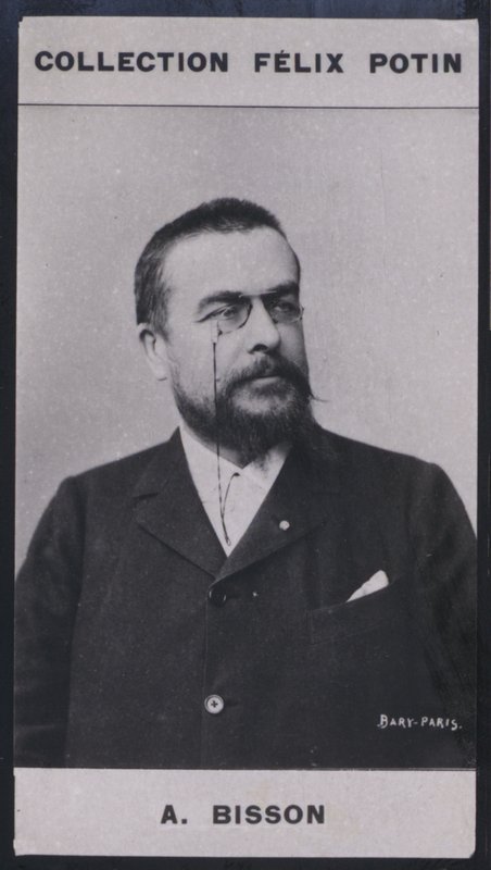 Alexandre Bisson (1848) (černobílá fotografie) od European Photographer