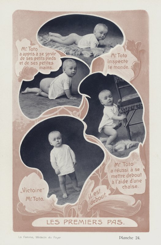 První krůčky dítěte (čb fotografie) od European Photographer