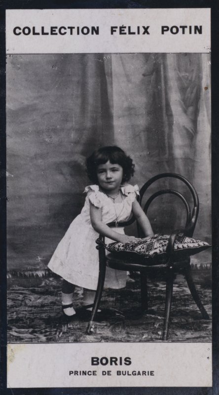 Boris, korunní princ Bulharska (1894) (černobílá fotografie) od European Photographer