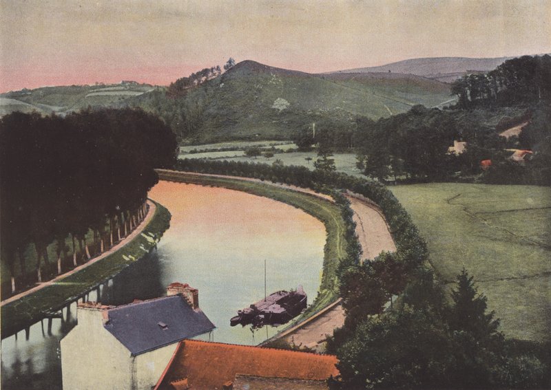 Chateaulin, Kanál Z Nantes do Brestu od European Photographer
